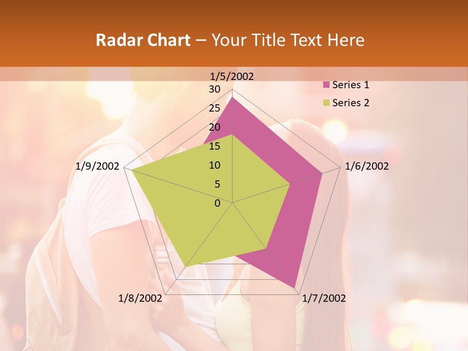 A Man And A Woman Standing Next To Each Other PowerPoint Template