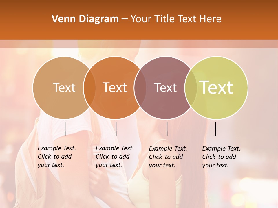 A Man And A Woman Standing Next To Each Other PowerPoint Template