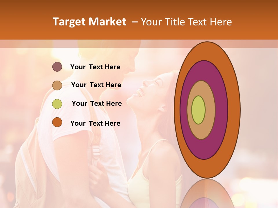 A Man And A Woman Standing Next To Each Other PowerPoint Template