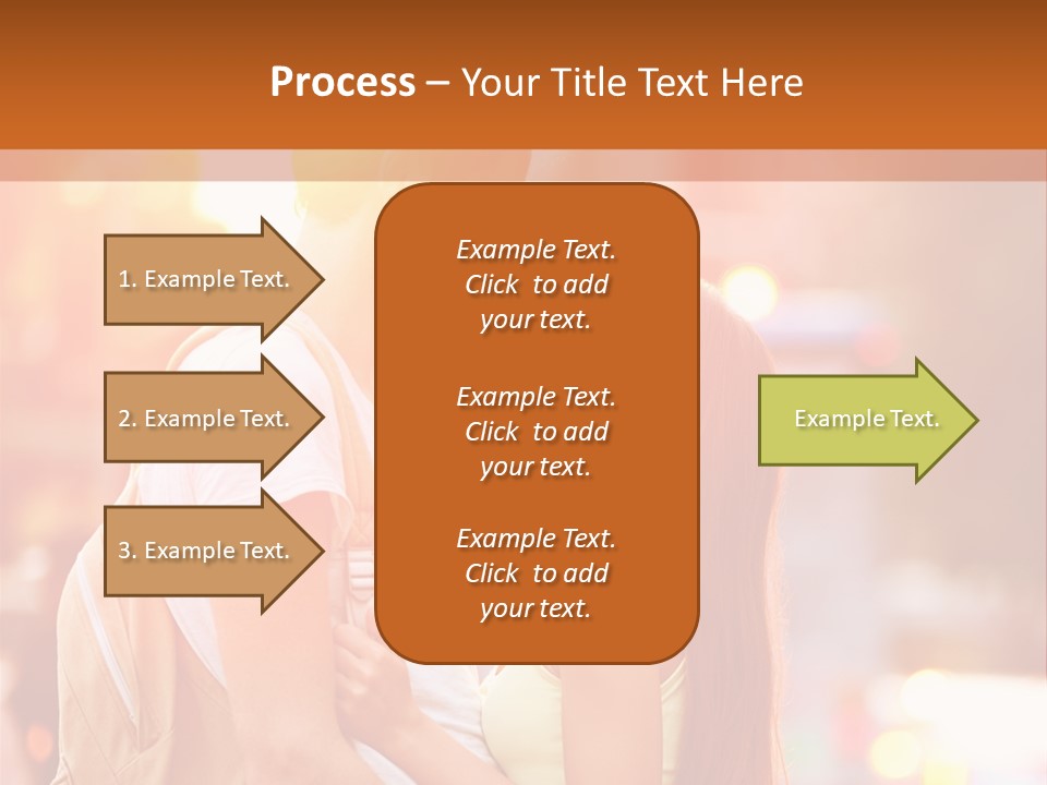 A Man And A Woman Standing Next To Each Other PowerPoint Template