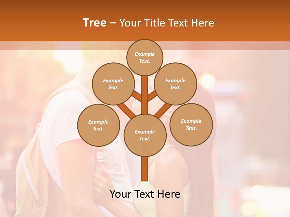 A Man And A Woman Standing Next To Each Other PowerPoint Template