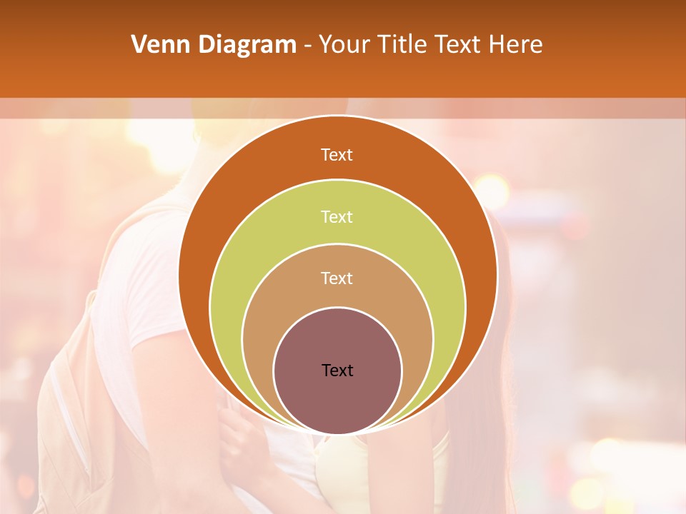 A Man And A Woman Standing Next To Each Other PowerPoint Template