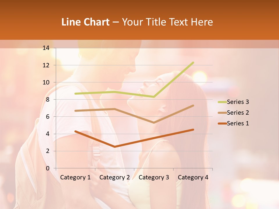 A Man And A Woman Standing Next To Each Other PowerPoint Template