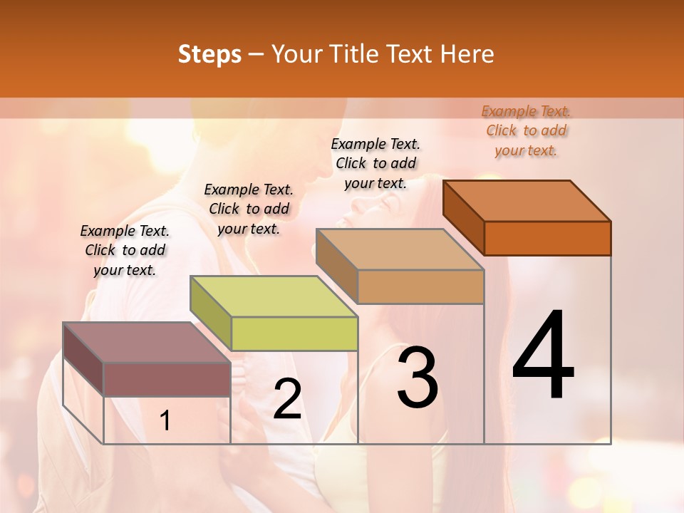 A Man And A Woman Standing Next To Each Other PowerPoint Template