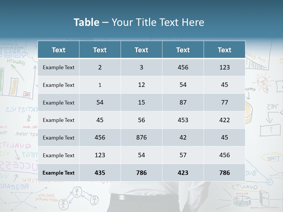 A Man Writing On A Whiteboard With A Marker PowerPoint Template