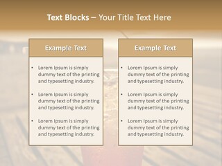 A Glass Of Ice Tea With A Cherry On Top PowerPoint Template