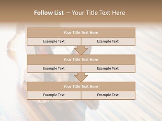 A Small Dog Laying On A Wooden Floor PowerPoint Template