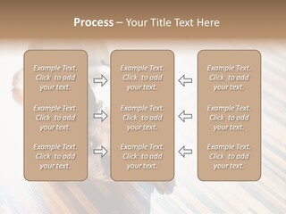 A Small Dog Laying On A Wooden Floor PowerPoint Template