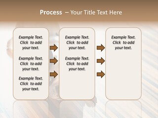 A Small Dog Laying On A Wooden Floor PowerPoint Template