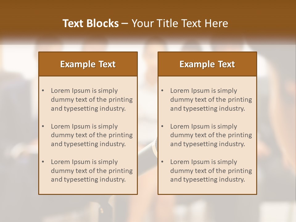 A Microphone In Front Of A Group Of People PowerPoint Template