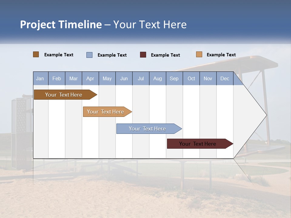 An Old Airplane Sitting On Top Of A Dirt Field PowerPoint Template