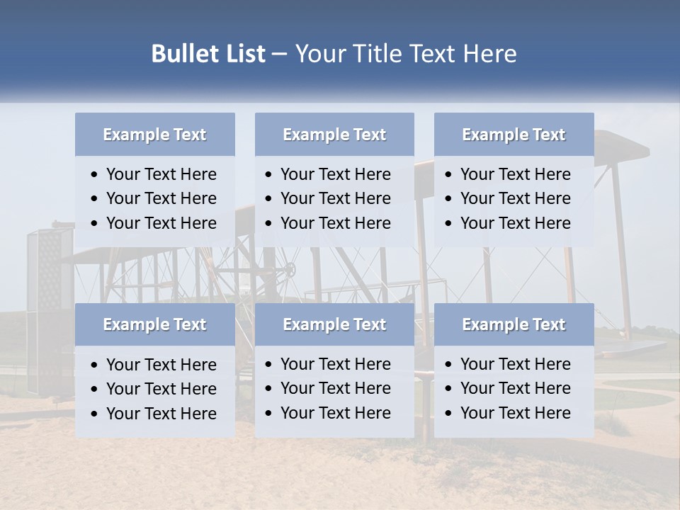 An Old Airplane Sitting On Top Of A Dirt Field PowerPoint Template
