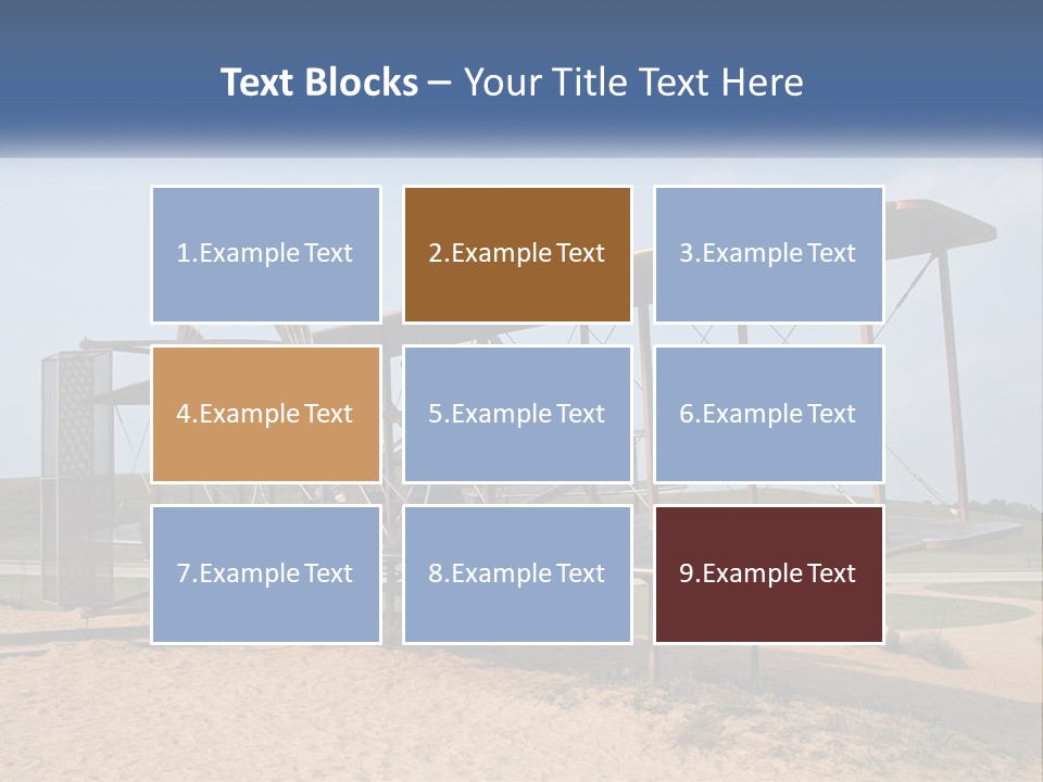 An Old Airplane Sitting On Top Of A Dirt Field PowerPoint Template
