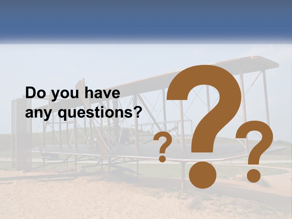 An Old Airplane Sitting On Top Of A Dirt Field PowerPoint Template