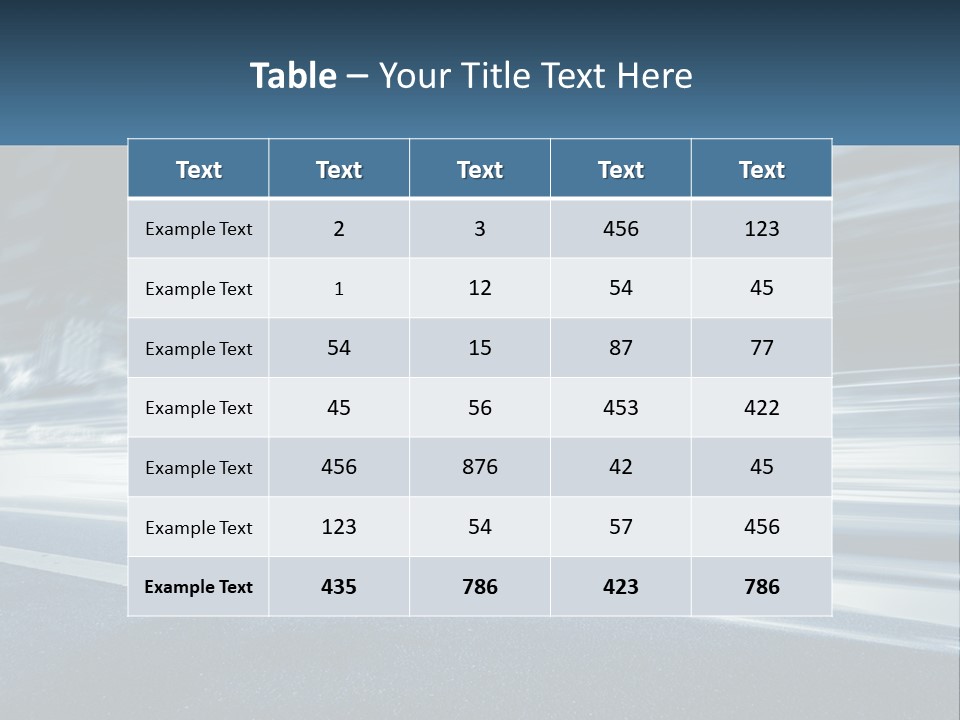A Blurry Image Of A City Street At Night PowerPoint Template