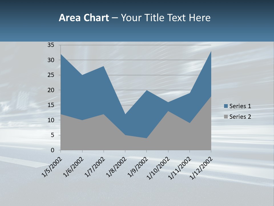A Blurry Image Of A City Street At Night PowerPoint Template