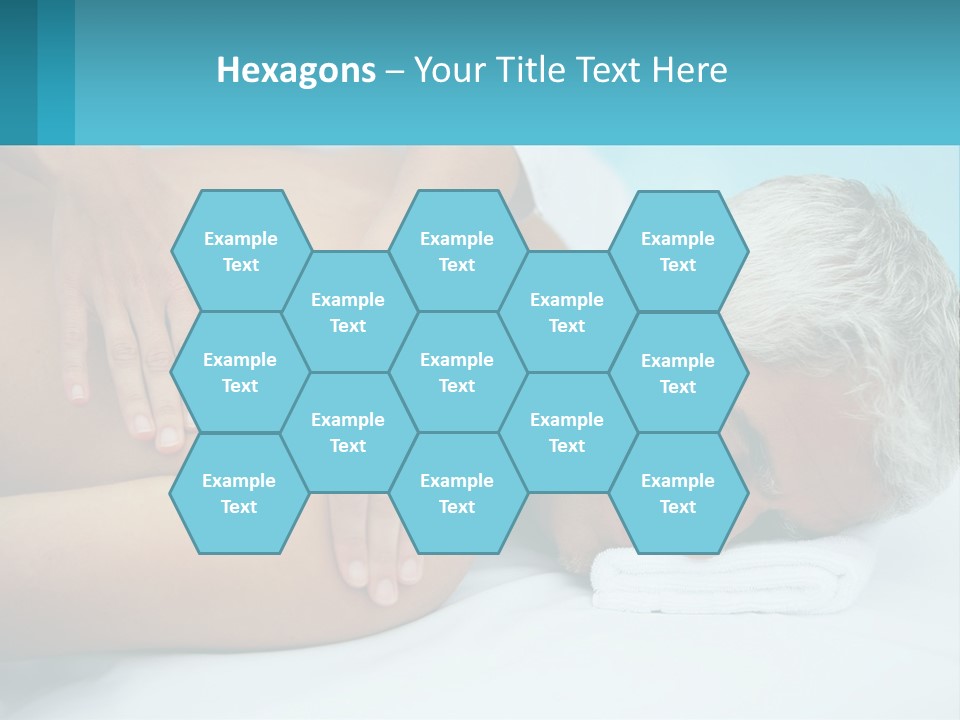 A Man Getting A Back Massage From A Woman PowerPoint Template