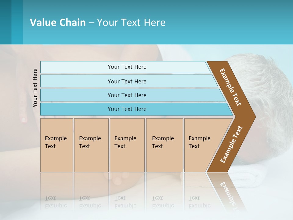A Man Getting A Back Massage From A Woman PowerPoint Template