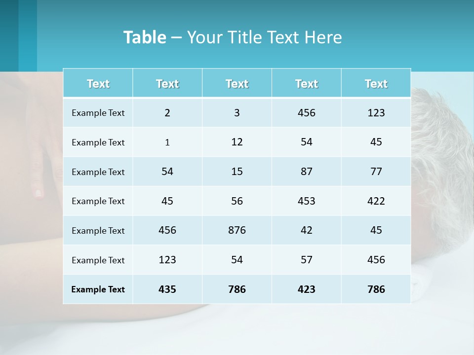 A Man Getting A Back Massage From A Woman PowerPoint Template