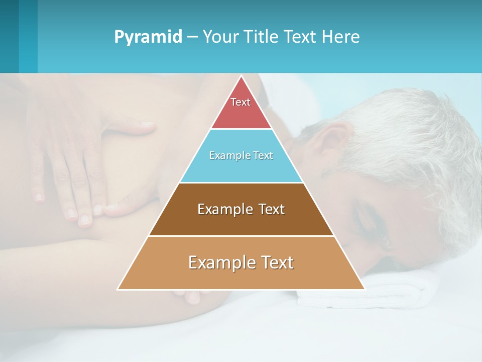 A Man Getting A Back Massage From A Woman PowerPoint Template