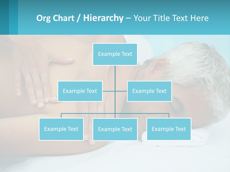 A Man Getting A Back Massage From A Woman PowerPoint Template