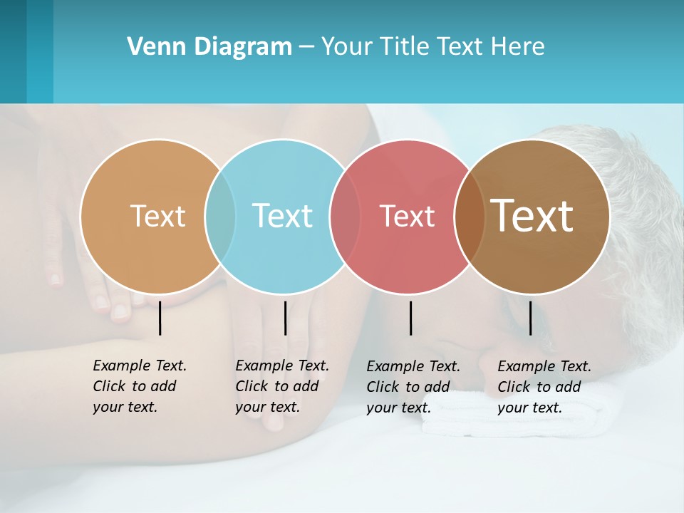 A Man Getting A Back Massage From A Woman PowerPoint Template