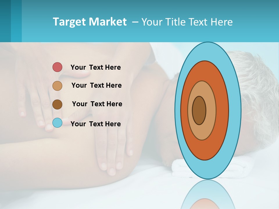 A Man Getting A Back Massage From A Woman PowerPoint Template