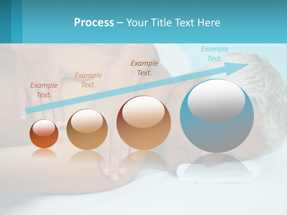A Man Getting A Back Massage From A Woman PowerPoint Template
