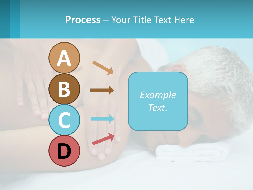 A Man Getting A Back Massage From A Woman PowerPoint Template