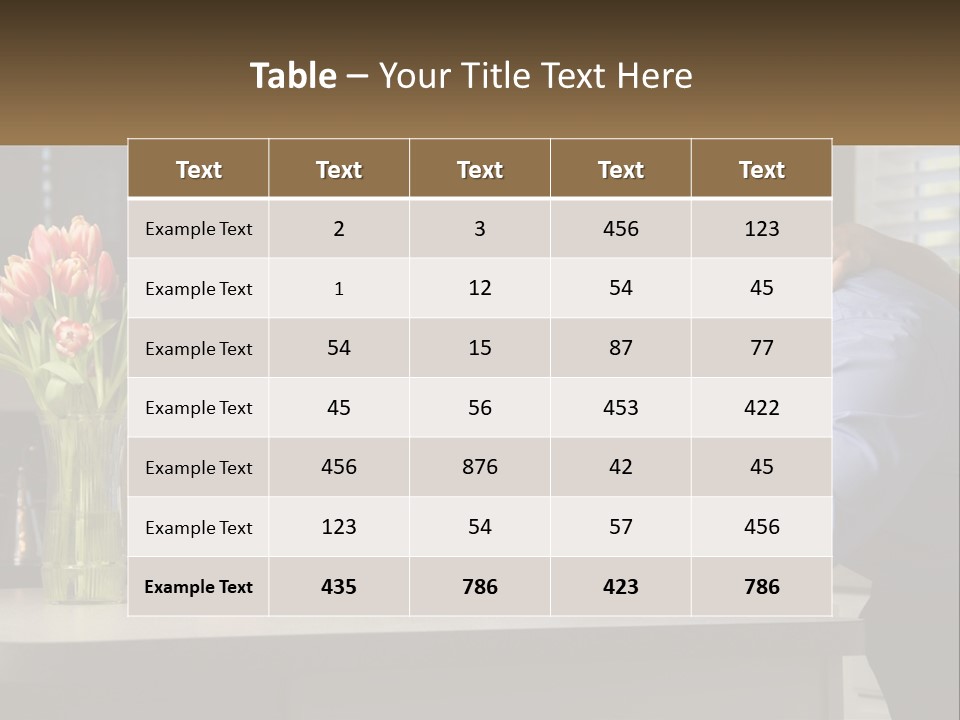 A Man And Woman Looking At A Laptop Computer PowerPoint Template