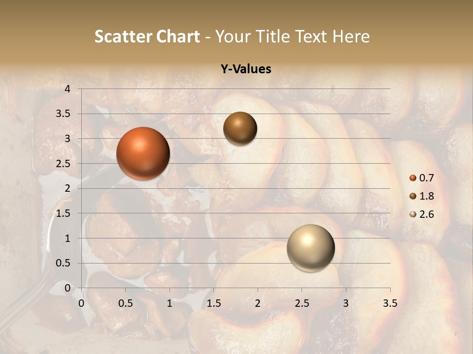 A Close Up Of Food On A Plate With A Spoon PowerPoint Template