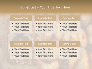 A Close Up Of Food On A Plate With A Spoon PowerPoint Template