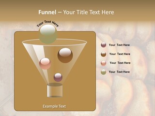 A Close Up Of Food On A Plate With A Spoon PowerPoint Template