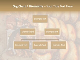 A Close Up Of Food On A Plate With A Spoon PowerPoint Template