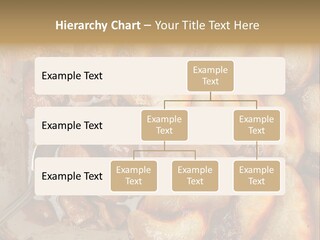 A Close Up Of Food On A Plate With A Spoon PowerPoint Template
