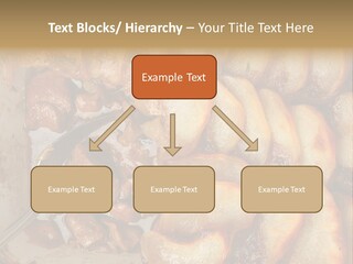A Close Up Of Food On A Plate With A Spoon PowerPoint Template