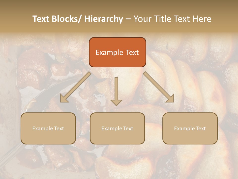 A Close Up Of Food On A Plate With A Spoon PowerPoint Template