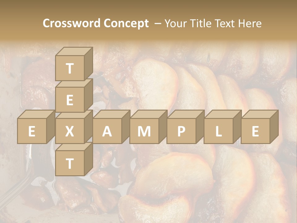 A Close Up Of Food On A Plate With A Spoon PowerPoint Template