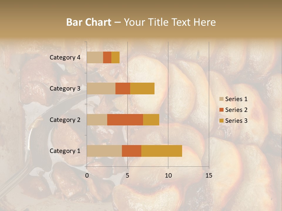 A Close Up Of Food On A Plate With A Spoon PowerPoint Template