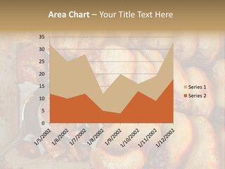 A Close Up Of Food On A Plate With A Spoon PowerPoint Template