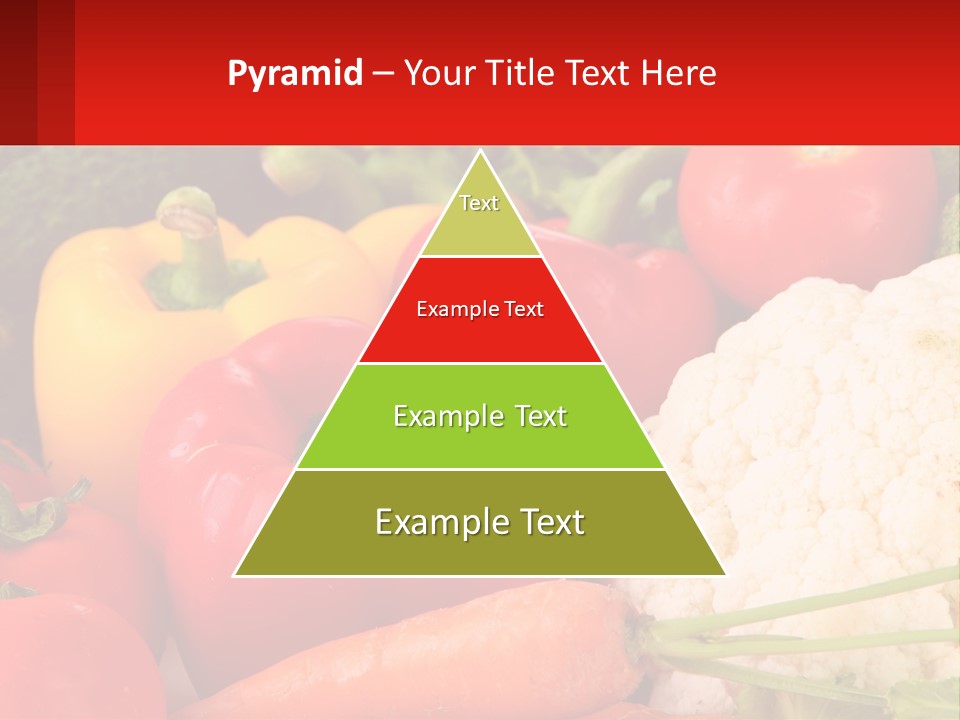 A Bunch Of Different Types Of Vegetables On A Table PowerPoint Template