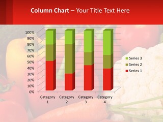 A Bunch Of Different Types Of Vegetables On A Table PowerPoint Template