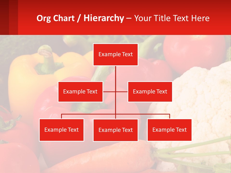 A Bunch Of Different Types Of Vegetables On A Table PowerPoint Template