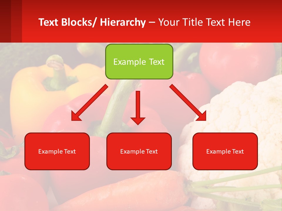 A Bunch Of Different Types Of Vegetables On A Table PowerPoint Template