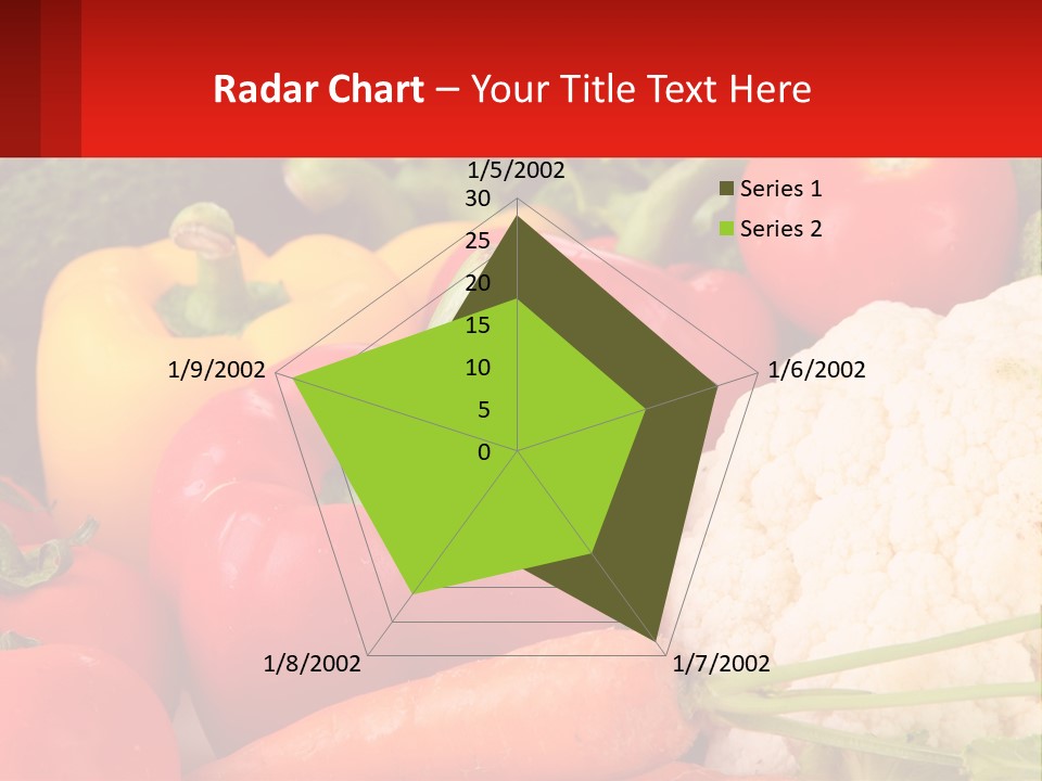 A Bunch Of Different Types Of Vegetables On A Table PowerPoint Template