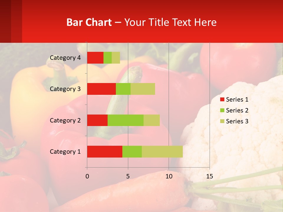 A Bunch Of Different Types Of Vegetables On A Table PowerPoint Template