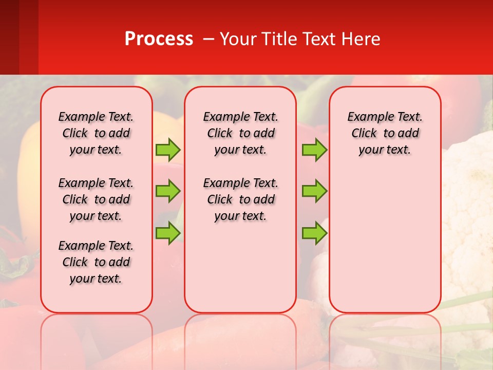 A Bunch Of Different Types Of Vegetables On A Table PowerPoint Template