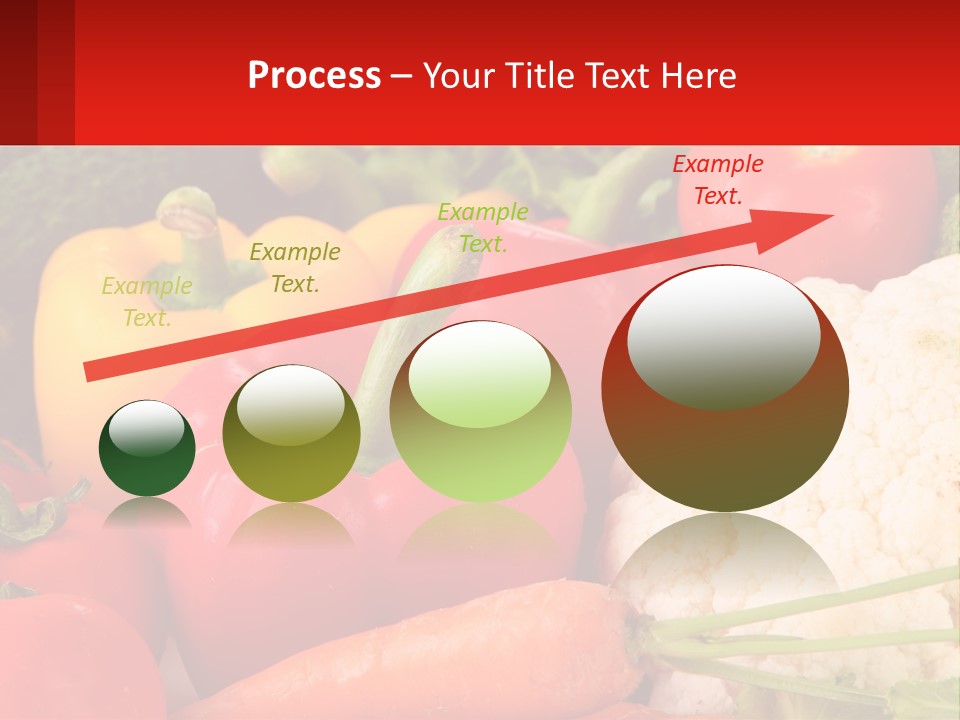 A Bunch Of Different Types Of Vegetables On A Table PowerPoint Template