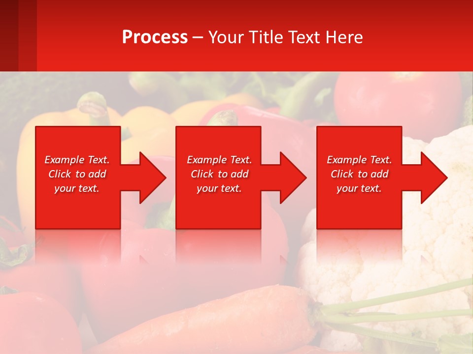 A Bunch Of Different Types Of Vegetables On A Table PowerPoint Template