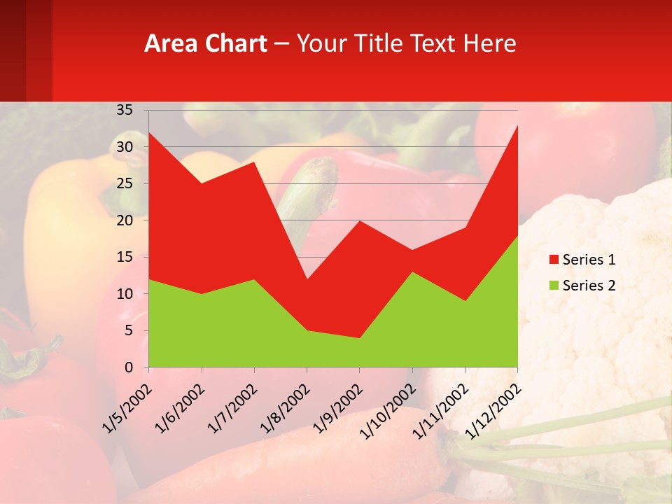 A Bunch Of Different Types Of Vegetables On A Table PowerPoint Template